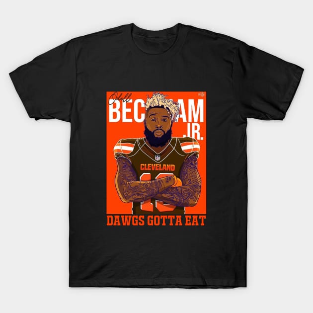 Odell Beckham Player T-Shirt by Dewper